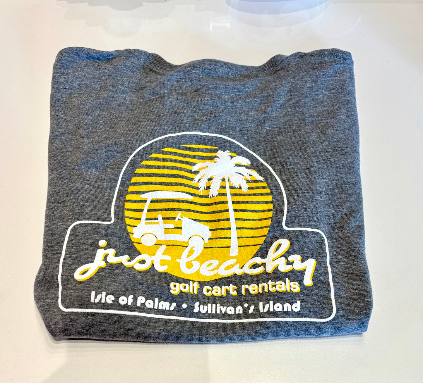 Just Beachy Golf Cart Rentals T-Shirt Tops - Various Sizes & Styles