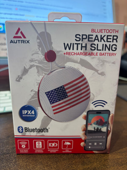 Bluetooth Speaker with Sling & Rechargable Battery