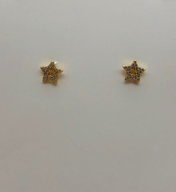 Dazzling Star Stud Earring