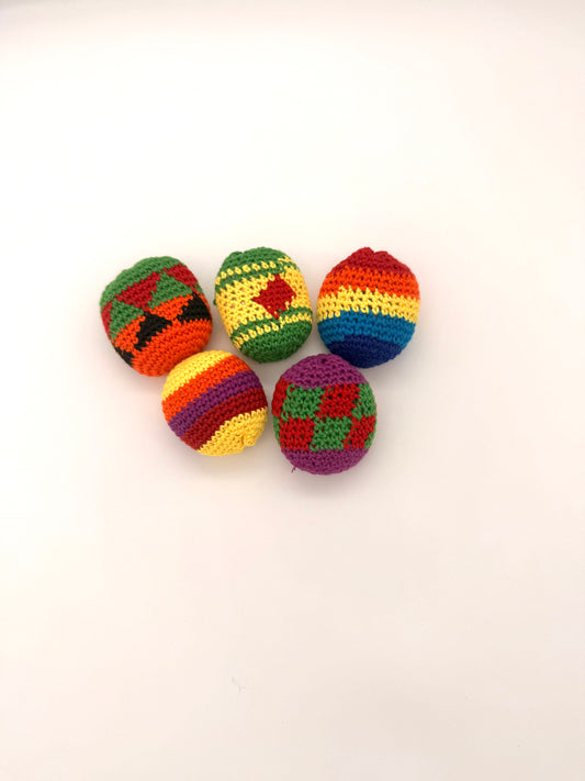 Novelty Hacky Sack / Knitted Soft Kick Sack