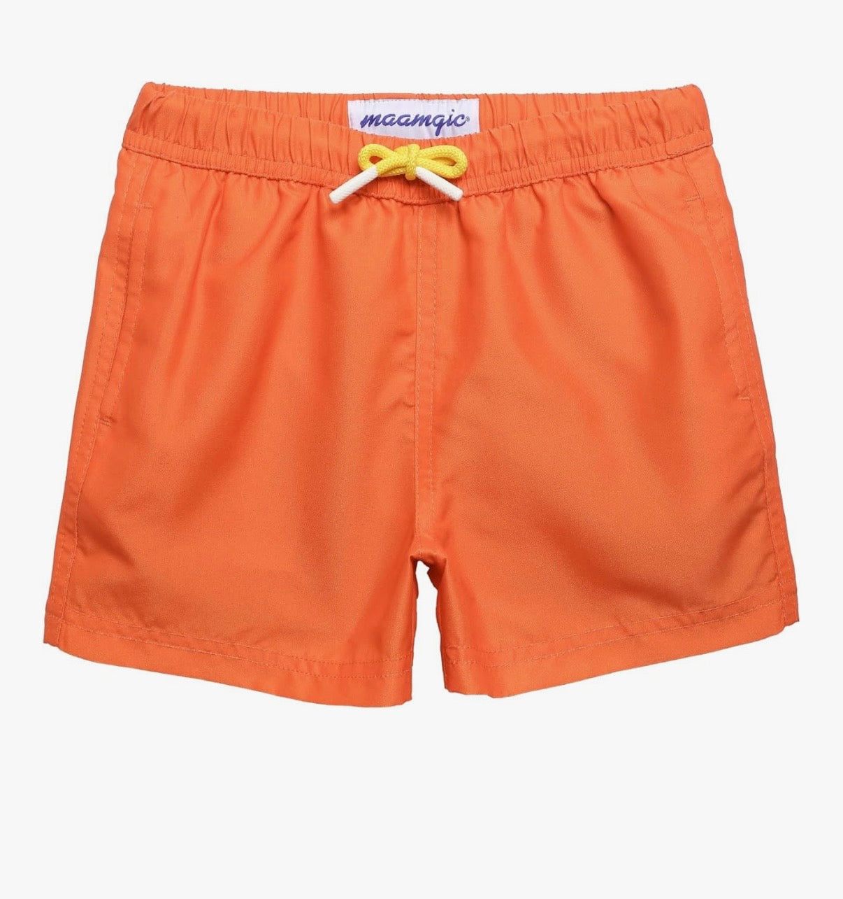 Boys / Toddlers Orange Swim Shorts Trunks With Inside lining-bathing suit