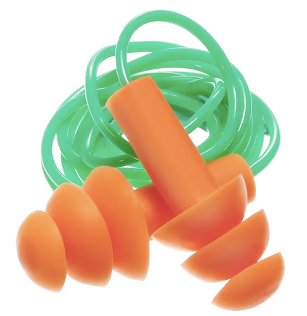 Water Earplugs Orange / Green