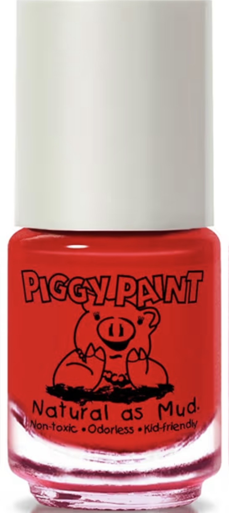 Kids Piggy Paint Scented Nail Polish - Sassy Strawberry