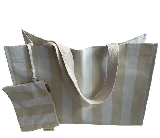 Local Beach Checker XL All Day Bag with Matching Removable Pouch