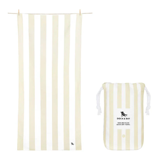Dock & Bay Quick Dry Towel -BORA BORA BEIGE XL