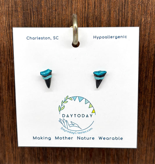 DAYTODAY #25 Wearable Mother Nature Shark Teeth Earrings/Jewelry