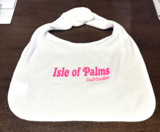Baby Bib with Isle of Palms, South Carolina