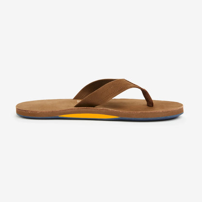 HARI MARI - MENS FIELDS FLIP FLOPS - BOURBON