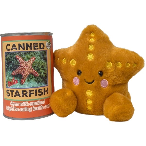 Canned Gifts - Stella the Canned Starfish Animal Plush W/Jokes