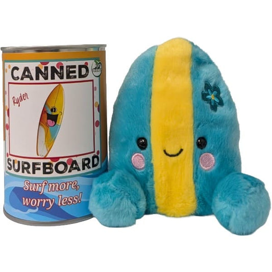 Canned Gifts - Canned Surfboard - Stuffed Plush W/Jokes