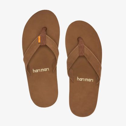 HARI MARI - MENS FIELDS FLIP FLOPS - BOURBON