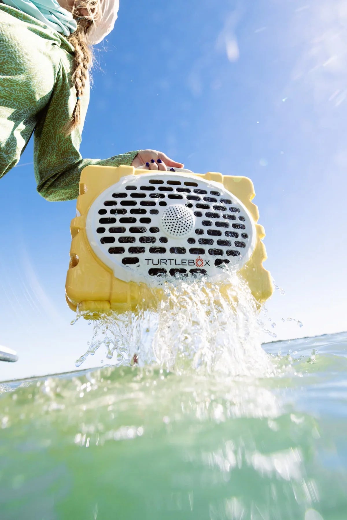 Turtlebox Speaker - Original (Gen 3) - Limited Edition - Fighting Lady Yellow/White