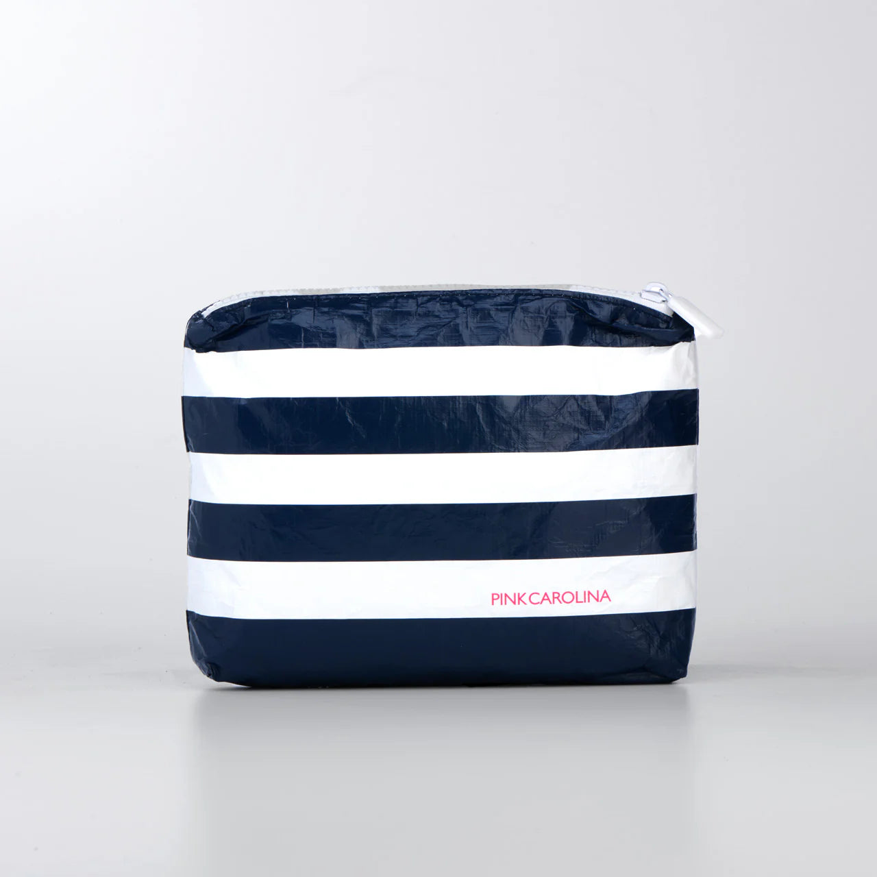 Pink Carolina - Water Resistant Travel Bag - Small - Petite Navy