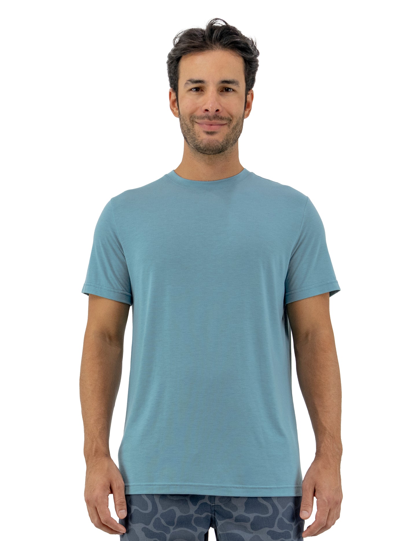 Island Daze Mens Teal Top UPF 50