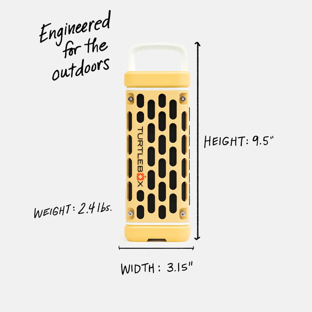 Turtlebox Speaker - Ranger - Limited Edition - Fighting Lady Yellow