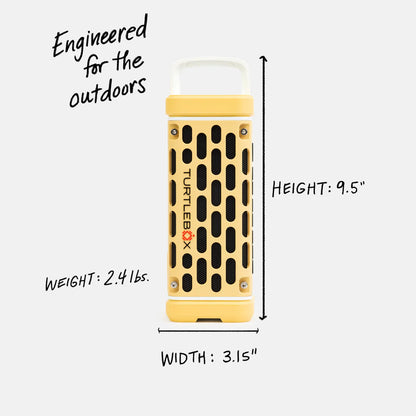 Turtlebox Speaker - Ranger - Limited Edition - Fighting Lady Yellow