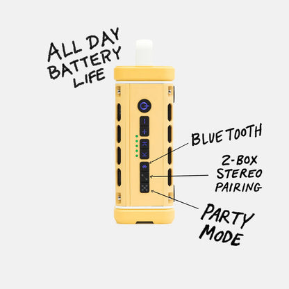Turtlebox Speaker - Ranger - Limited Edition - Fighting Lady Yellow