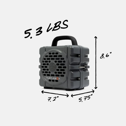 TURTLEBOX CUB I COMPACT OUTDOOR PORTABLE SPEAKER