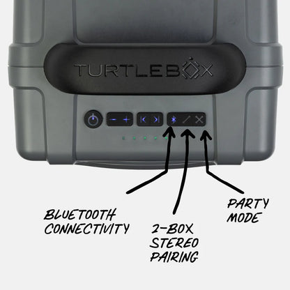 TURTLEBOX CUB I COMPACT OUTDOOR PORTABLE SPEAKER