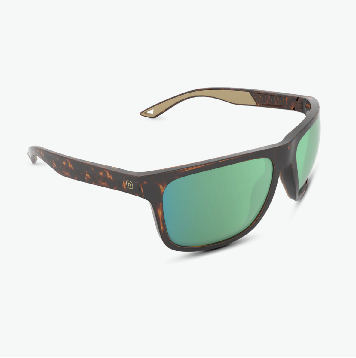 Nectar Islamorada - Brown Tortoise Frame - Green Lens