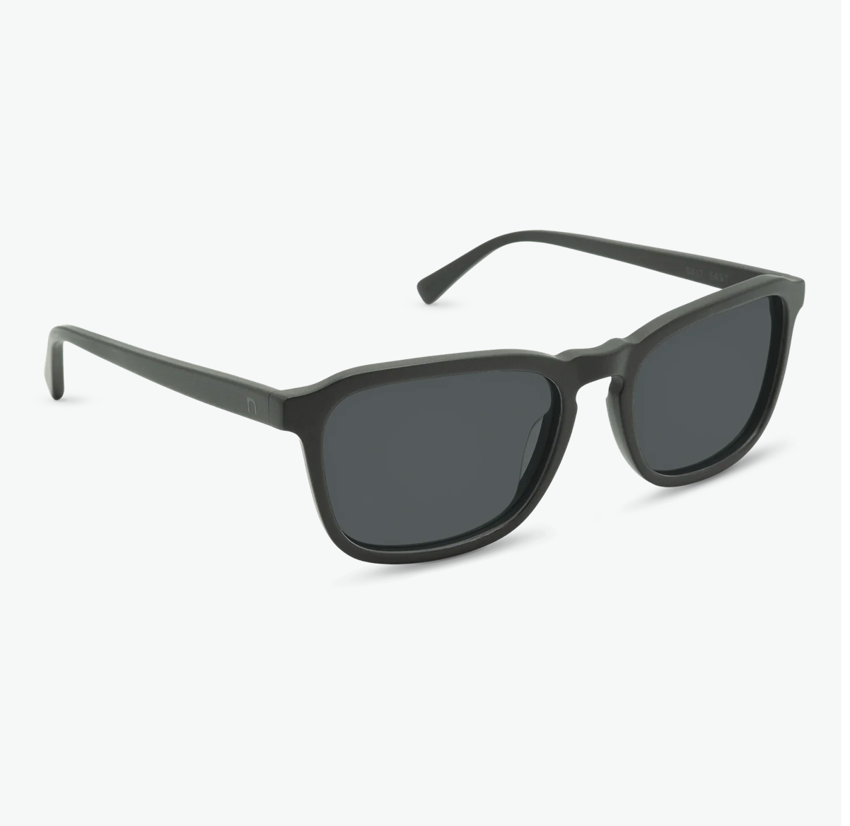 Nectar Hawksbill - Black Frame - Smoke Polarized Lens