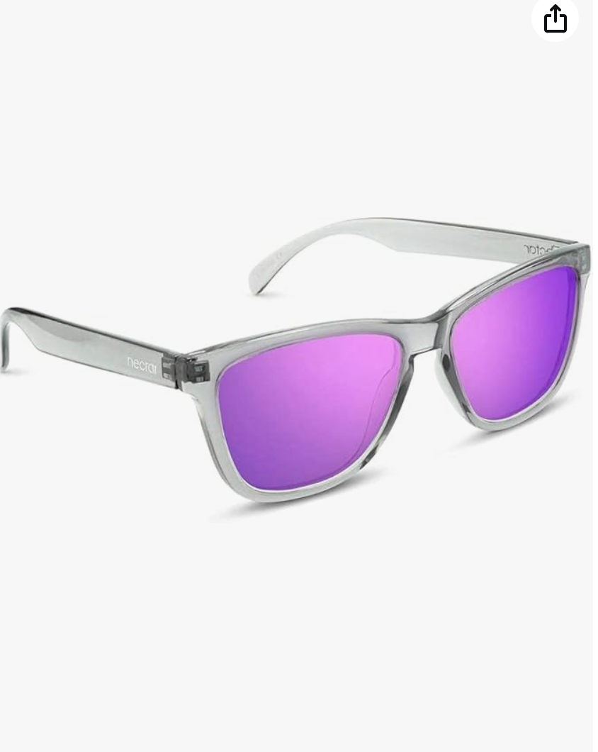 Nectar Chucktown - Transparent Grey - Purple Lens