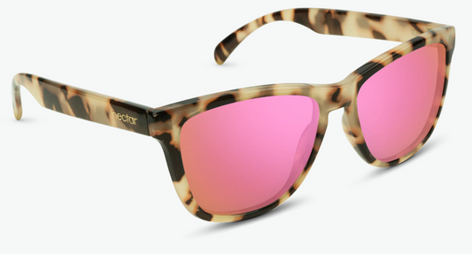 Nectar Chucktown Glossy Beige - Tortoise Frame - Pink Lens