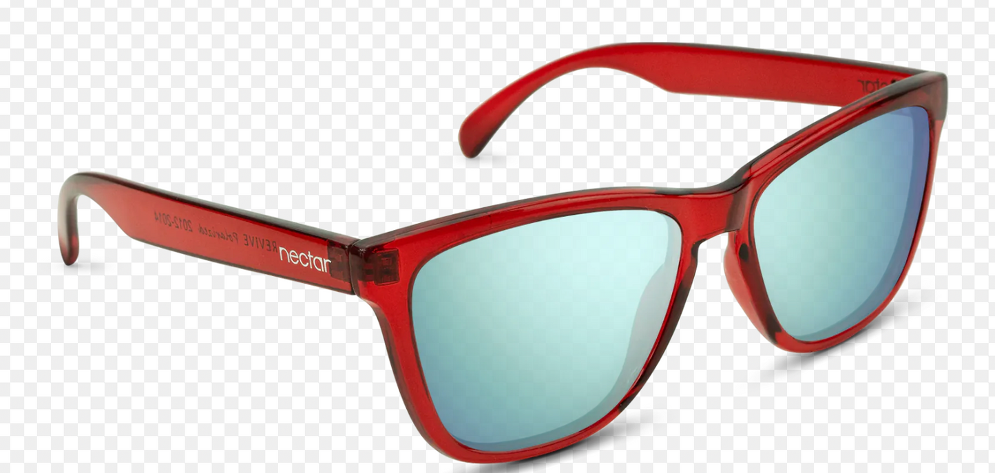 Nectar Chucktown Throwbacks Revive - Red Frame - Blue Lens