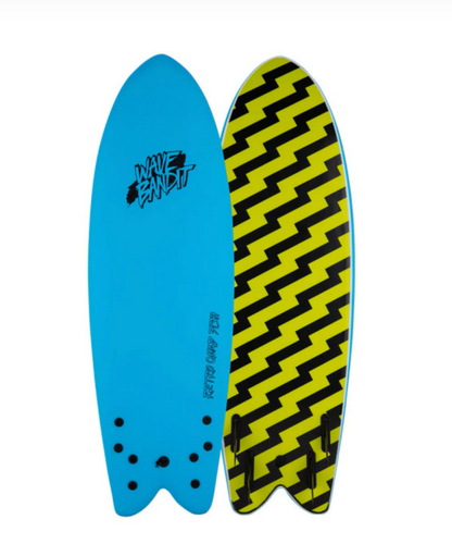 Catchsurf Wave Bandit Retro Fish 5'8 - Blue