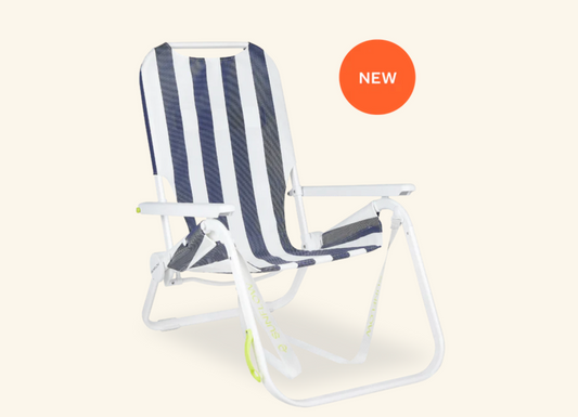 Sunflow Shore Thing Chair - Deep Blue Stripe