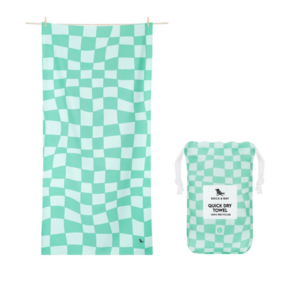 Check Mate -QUICK DRY TOWELS | DOCK & BAY XL
