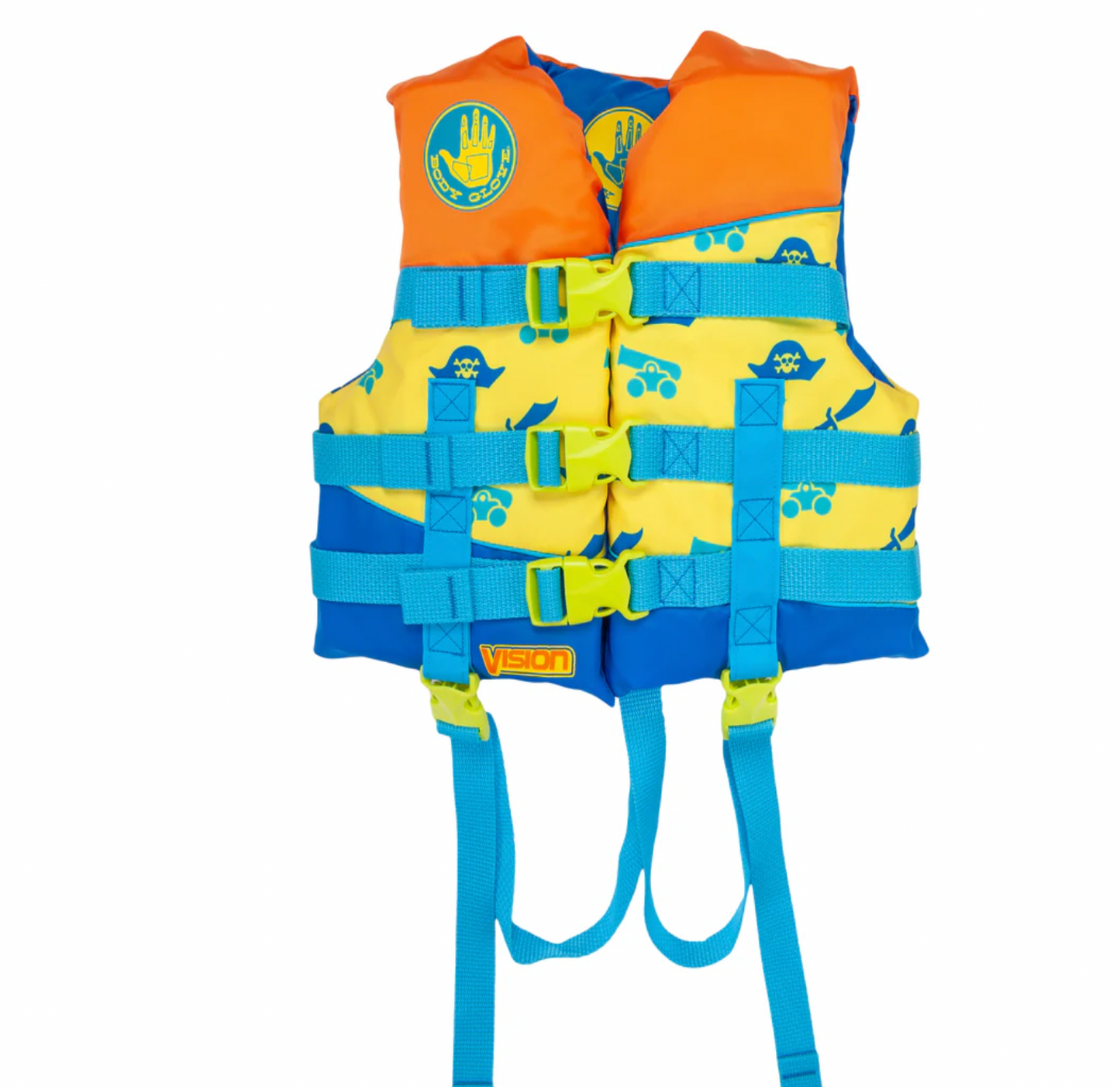 Body Glove Child Life Vest - Orange/Blue