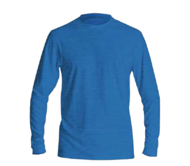 Island Daze Boys Rash Guard - Royal Blue