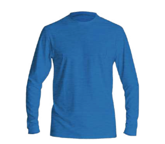 Island Daze Boys Rash Guard - Royal Blue