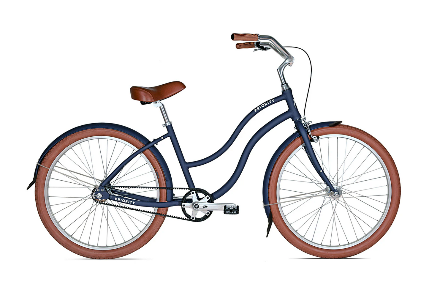 Priority Coast Bike - Step Through - 1 Speed Indigo