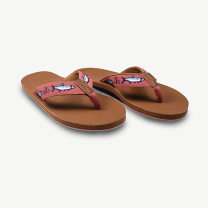Shep x Hari Mari Flip Flops - Tarpon Coastal Clay