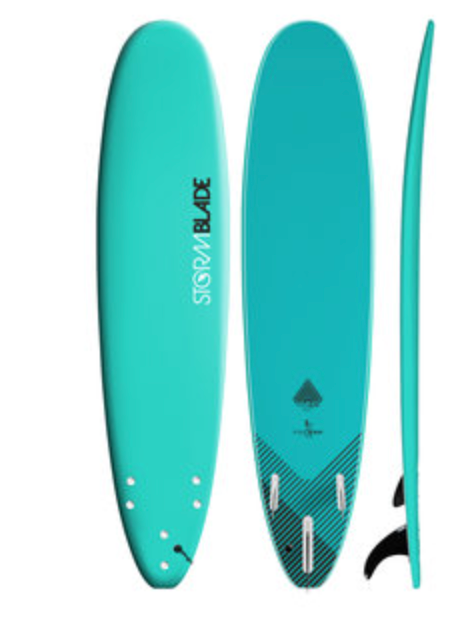 Storm Blade 8ft Surfboard Turquoise