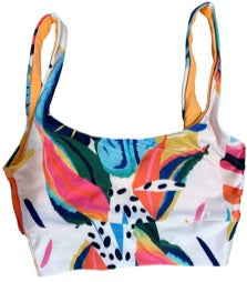 Zoey Top Reversible Swimwear Copacabana-Apricot-bathing suit