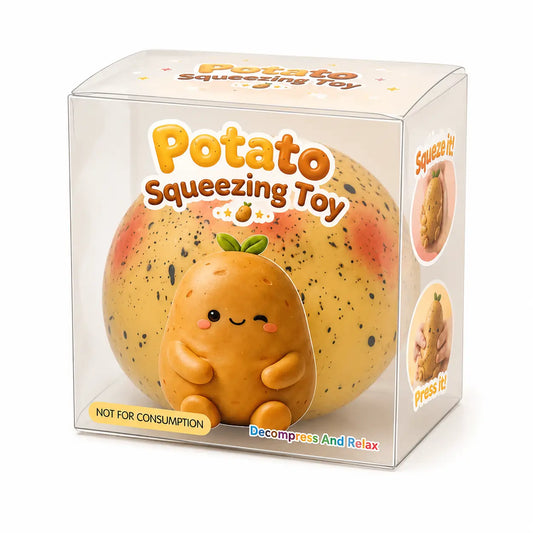 Potato Crunching Squishy Toy - For Kids Ages 7+