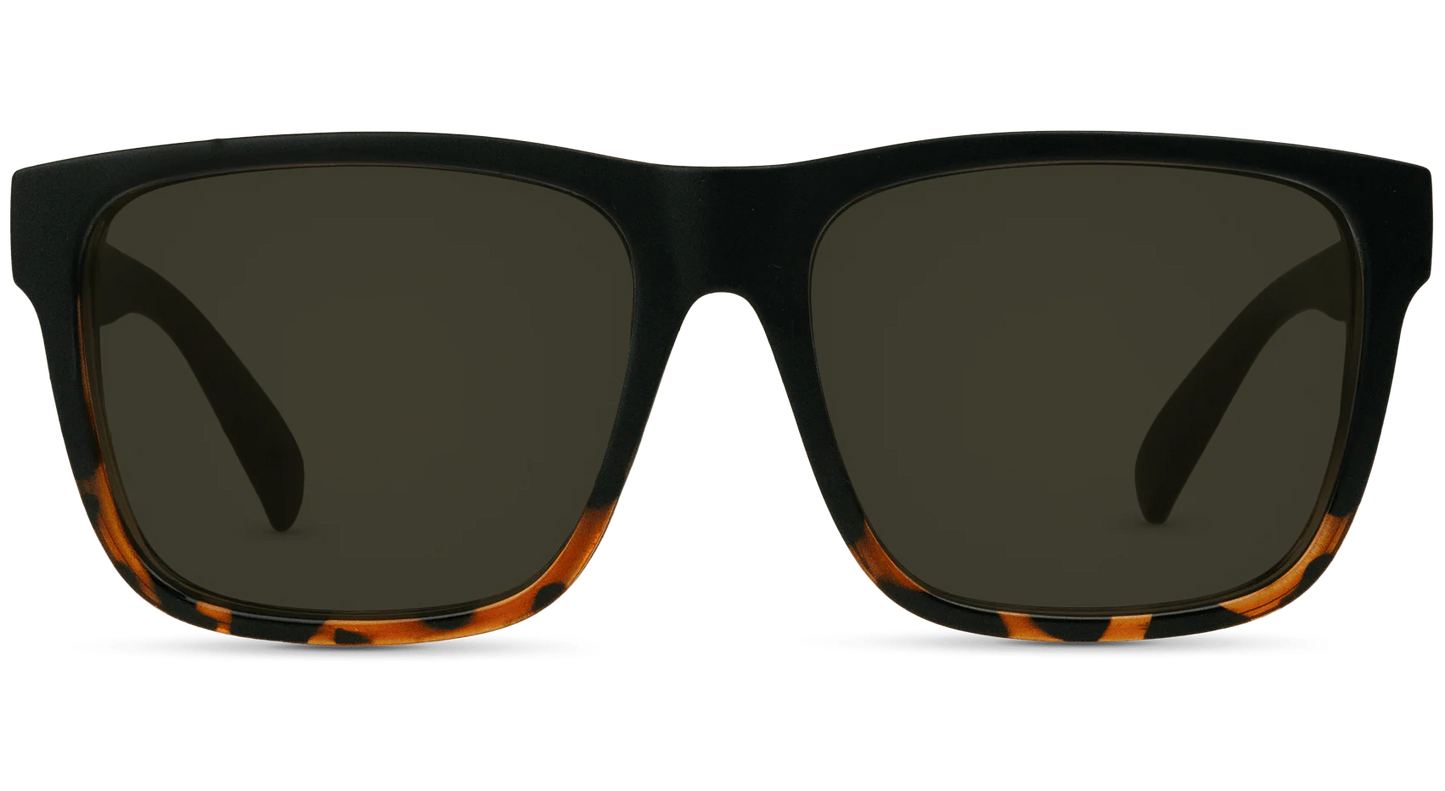 Nectar Asbury Park Black & Tortoise Frame G-15 Lens Sunglasses