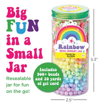 Bead Jar Assortment - Rainbow