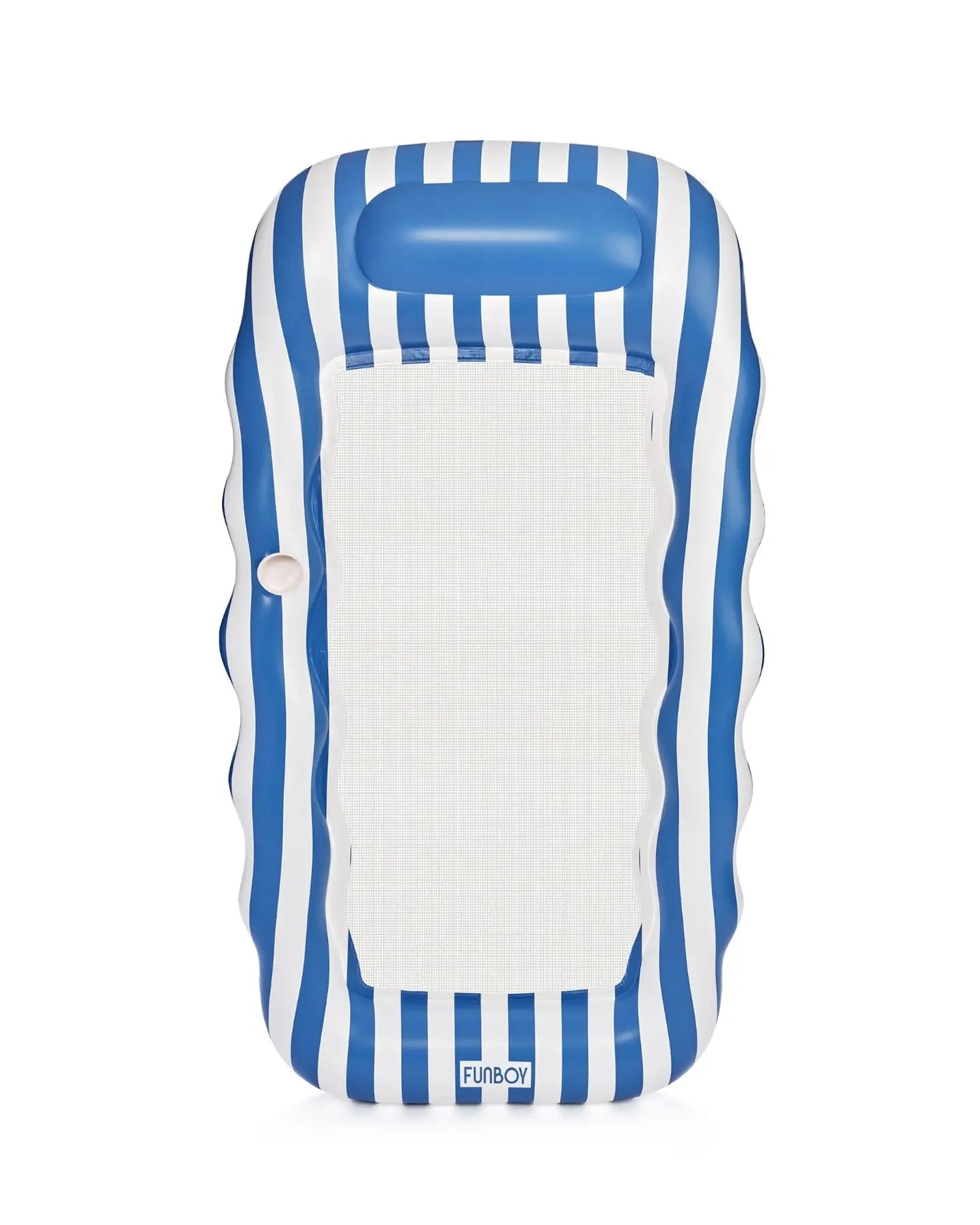 Funboy Mesh Lounger Blue Stripe