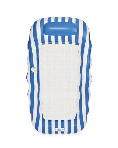 Funboy Mesh Lounger Blue Stripe