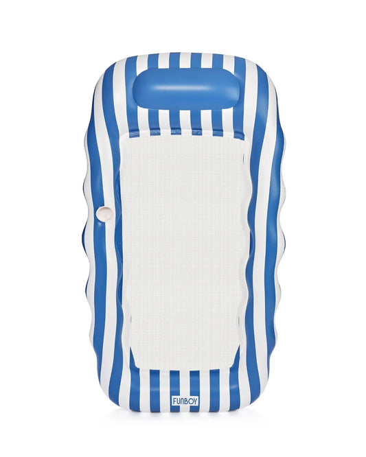 Funboy Mesh Lounger Blue Stripe