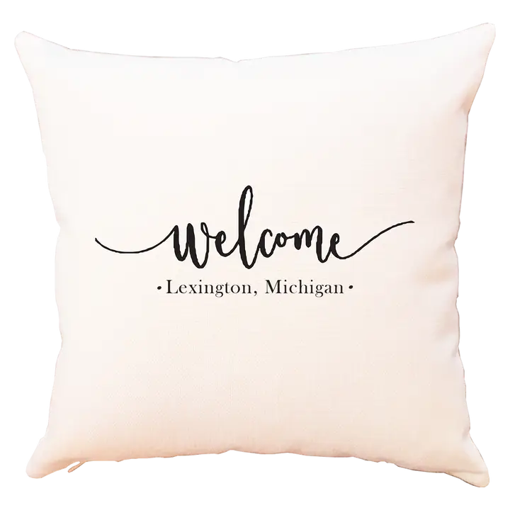 Welcome - 16x16 Pillow