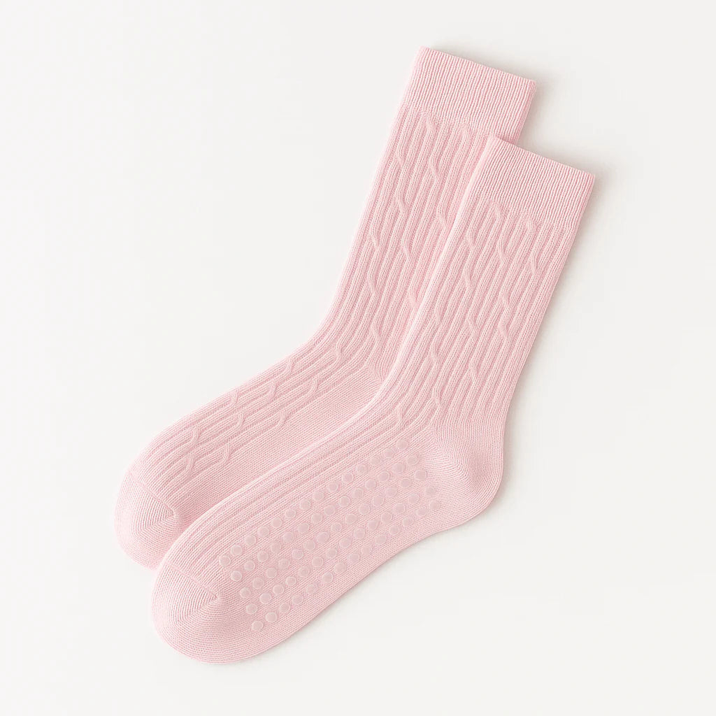 Pink Everyday Crew Socks
