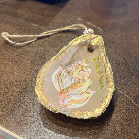 Seashell Oyster Shell Ornament