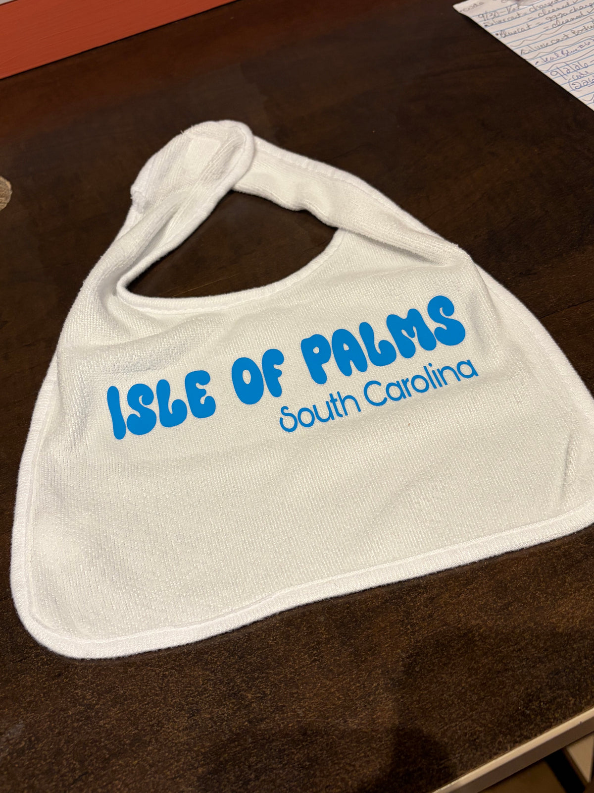 Baby Isle of Palms Bib