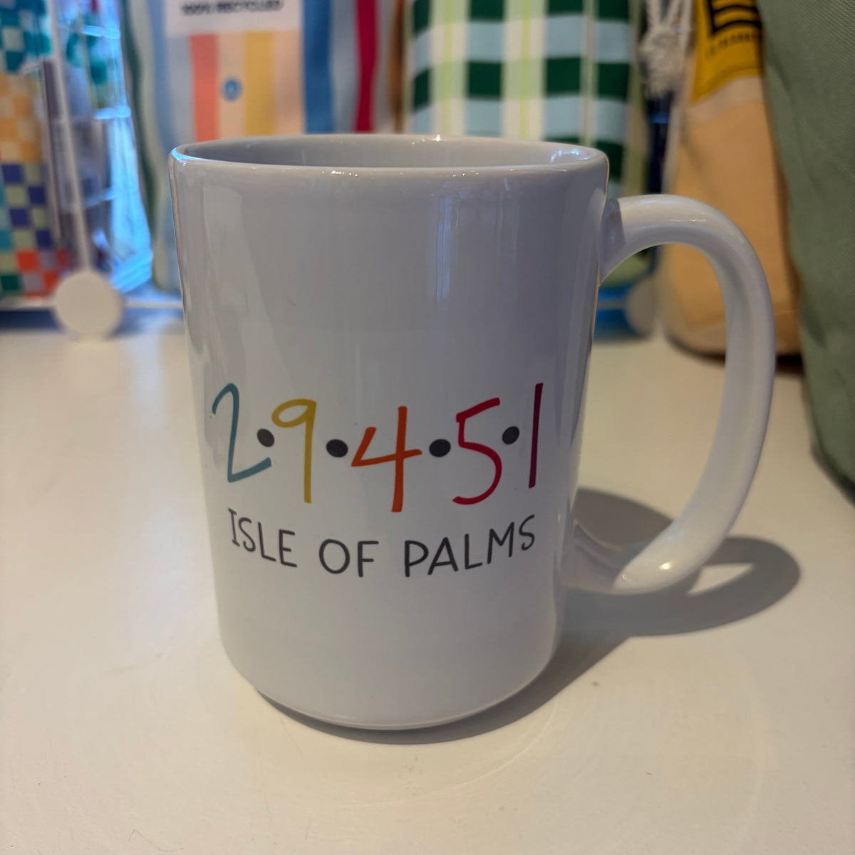 Zip Code Dots - Mug 15oz Isle of Palms 29451