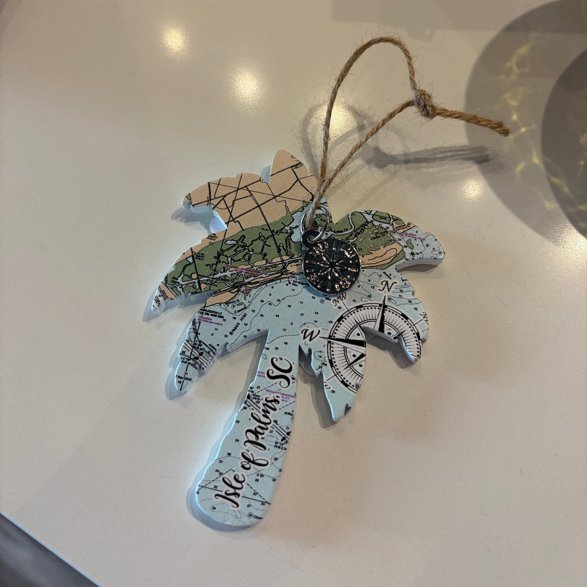 Map Mom Ornament - Isle of Palms
